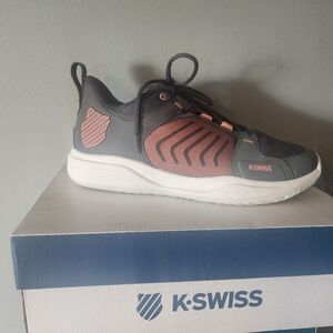K-Swiss Womens Ultrashot Pink And Grey NEW